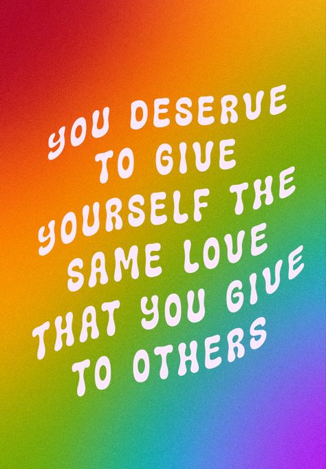 Pride Affirmation, Lgbtq Affirmations, Queer Affirmations, Rainbow Affirmation, Affirmation Love, Pride Quotes, Rainbow Graphic, Confidence Boosters, Same Love