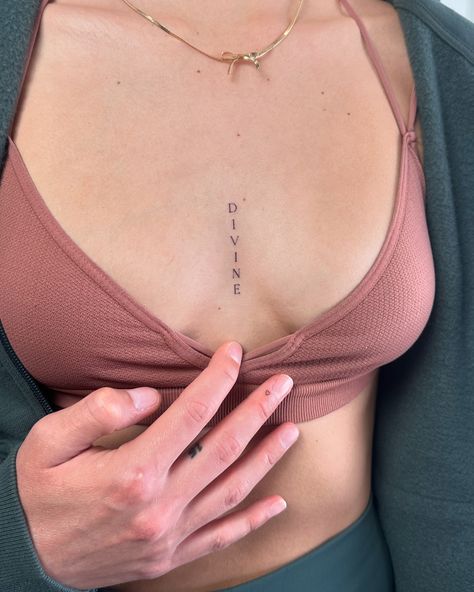 ‘Divine’ and a tiny heart for Danielle ♡ • • • #tattoos #tattooartist #tattooartists #finelinetattoos #finelinetattoo #tattoo #tattooist #tattoostudio #tattooshop #arizona #arizonatattoo #tattoodesign #tattooideas #fineline #singleneedle #microtattoo #singleneedletattoo #tinytattoo #tinytattoos #design #art #tattooart Arizona Tattoo, Single Needle Tattoo, Fine Line Tattoos, Tiny Heart, Tiny Tattoos, Tattoo Shop, Tattoo Studio, Tattoo Artists, Art Tattoo