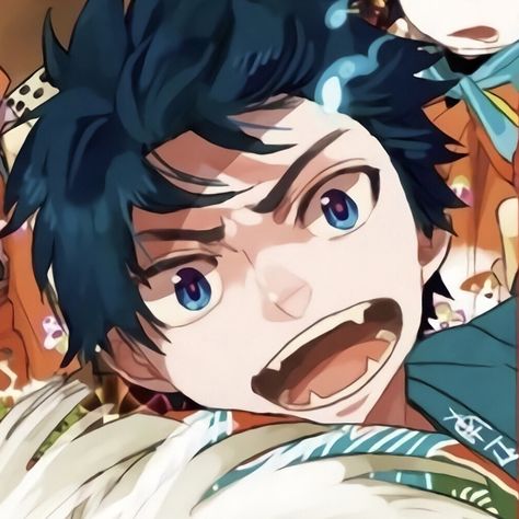 Rin Okumura Official Art, Ren Okumura, Blue Exorcist Pfp, Rin Okumura Pfp, Blue Exorcist Fanart, Rin Okumura Fanart, Rin Okumura Icon, Rin Pfp, Blue Exorcist Shiemi