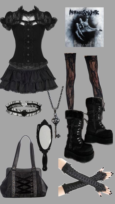 #goth #piercetheveil #fallinginreverse #grungeoutfits #fashioninspo Alt Outfits Aesthetic, Goth Outfit Ideas, Alt Outfits, Punk Outfits, Swaggy Outfits, Goth Outfits, Alternative Outfits, Really Cute Outfits, Performance Outfit