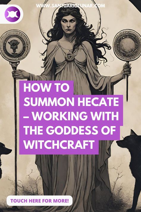 Summon Hecate: A Guide to Working with the Goddess of Witchcraft Hecate Information, How To Invoke Hecate, Hexing Someone, How To Summon Hecate, Offerings For Hecate, Invoke Hecate, Invoking Hecate, Hecate Witchcraft, Working With Hecate