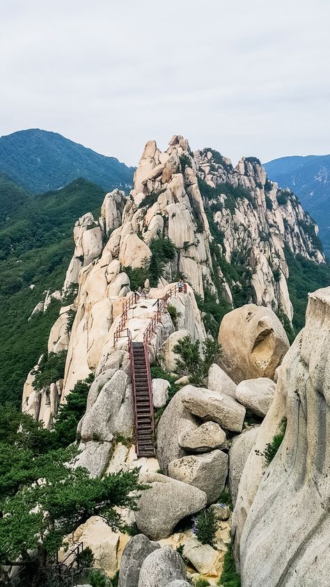 https://flic.kr/p/Lj2ox8 | Seoraksan National Park | Hike to Ulsanbawi | about // blog // instagram // tumblr please do not re-post photo without permission Seoraksan National Park, Chinese Landscape, Korea Travel, Blog Instagram, Travel Goals, Please Do, Travel Dreams, Travel Photos, South Korea