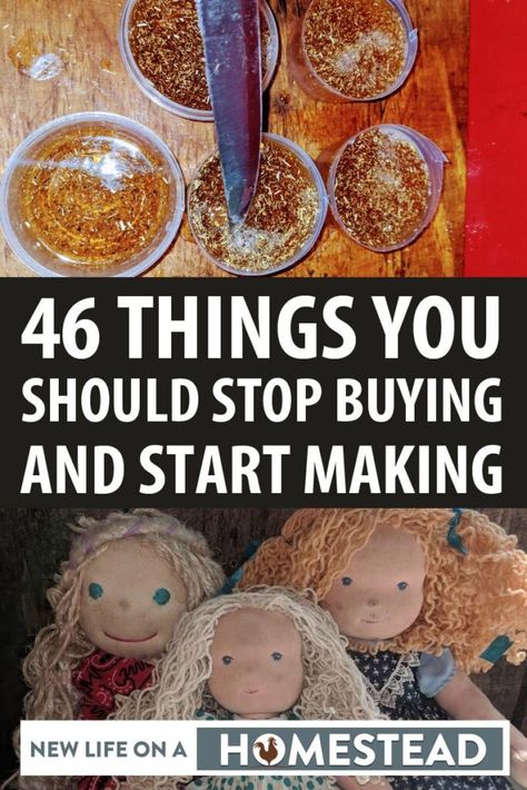 If you can make it yourself, you probably should. #nloah #homesteading #selfsufficiency Homestead Hacks, Emergency Preparedness Items, Saving Money Frugal Living, Homesteading Skills, Self Watering Planter, Emergency Prepping, Survival Food, Unit Study, Frugal Living Tips