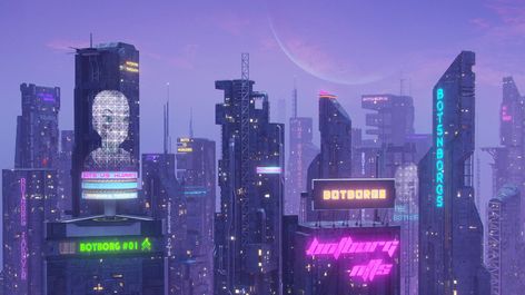 Futuristic Architecture Future City, Scifi Building, Scifi City, Sci Fi City, Anime City, Scenery Background, City Background, Cyberpunk Aesthetic, Cyberpunk City