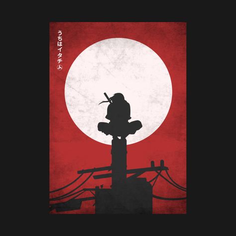 Check out this awesome 'Shadow+of+Itachi' design on @TeePublic! Fan Art Paintings, Anime Inspired Painting, Cool Anime Paintings, Cute Anime Paintings, Akatsuki Painting, Itachi Uchiha Painting, Shadows In Paintings, Naruto Canvas Painting Easy, Itachi Design