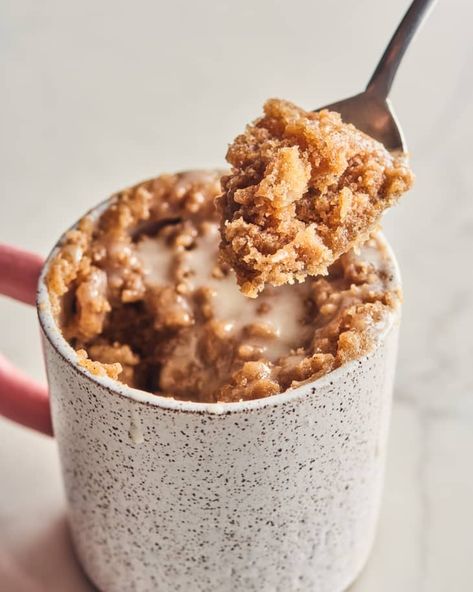 Coffee Cake Mug Cake, Flourless Chocolate Brownies, Cake Microwave, Mug Cake Recipe, Chocolate Brownie Cookies, Mug Cake Microwave, Most Popular Desserts, Cake Mug, Popular Desserts