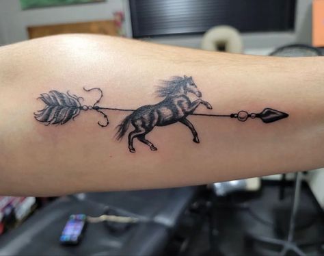 Equestrian Aesthetic, Arrow Tattoo, Horse Tattoo, Aesthetic Tattoo, Infinity Tattoo, Equestrian, Horses, Tattoos