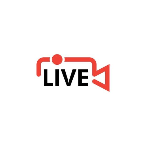 Youtube Live Logo Png, Live Broadcast Design, Youtube Live Logo, Live Logo Png, Live Logo Design, News Logo Design, Logo Live, Tv Vector, News Icon