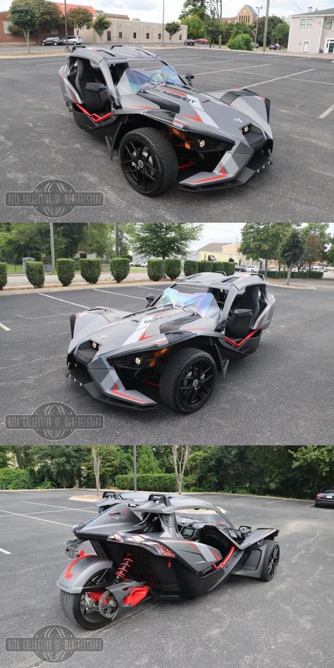 2018 Polaris Slingshot Grand Touring LE Polaris Slingshot Car, Polaris Slingshot Custom, Slingshot Motorcycle, Vaydor G35, Slingshot Bike, Custom Slingshot, Slingshot Car, Sling Shots, Polaris Slingshot