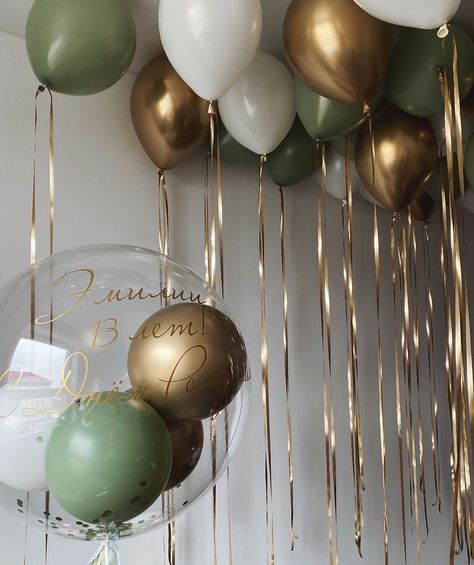 Neutral 18th Birthday, Sage Green And White Birthday Decor, Earth Tone Birthday Decorations, Forest Green Birthday Theme, Cheap Party Decor Ideas, Green Bday Decorations, Green Gold Birthday Decor, Green 21st Birthday Ideas, Earthy Birthday Party Decor