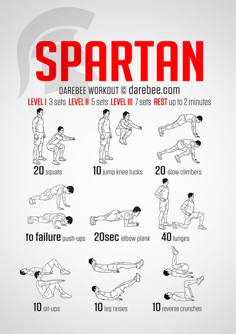 Spartan Workout Spartan Workout, Workout Fat Burning, Superhero Workout, Fitness Meals, Bolesti Chrbta, Latihan Kardio, Trening Fitness, Motivation Fitness, Bodyweight Workout