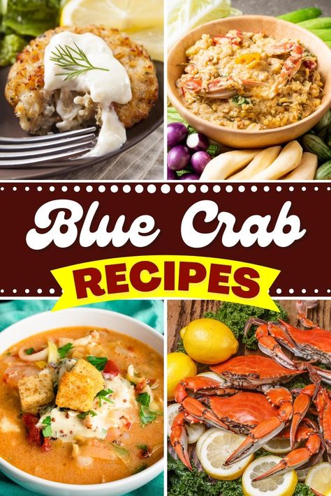 Blue Crab Recipes Coconut Crab Recipe, Blue Crab Claw Meat Recipes, Blue Crab Recipe Dishes, Blue Crab Recipe, Crab Stew Recipe, Imitated Crab Recipes, Blue Crab Recipes, Crab Burger, Cooking Crab