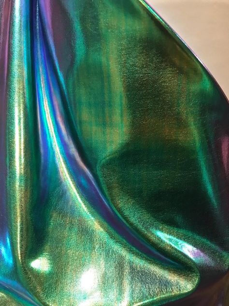 New Iridescent all over foil blue/green nylon spandex 4way Stretch 58/60 Sold by the YD. Ships worldwide from Los Angeles California USA California Usa, Los Angeles California, Foil, Blue Green, Angeles, California, Ships, Spandex, Green