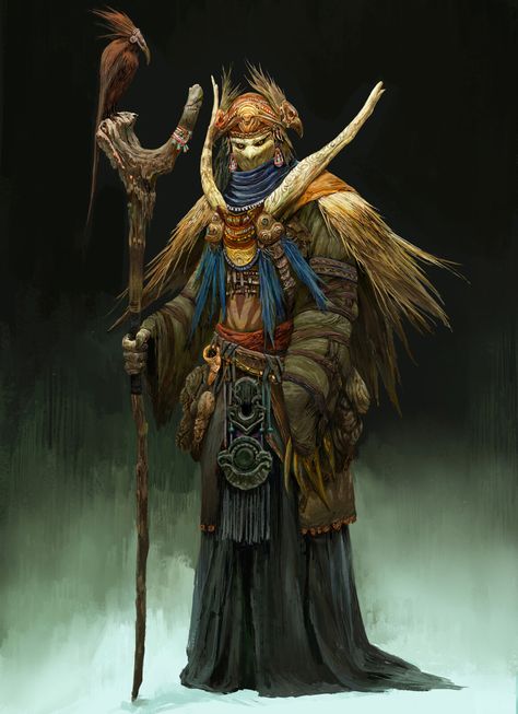 ArtStation - jungle, C Y Jungle Warriors, Dnd Druid, Roleplay Characters, Fantasy Magic, Concept Art Character, Character Aesthetic, Dnd Characters, Dark Fantasy Art, Fantasy Character Design