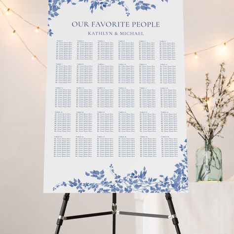 Floral Garden Wedding, Vintage Floral Wedding, Table Seating Chart, Table Names, Floral Garden, Seating Charts, Table Seating, Tech Design, Dorm Room Decor