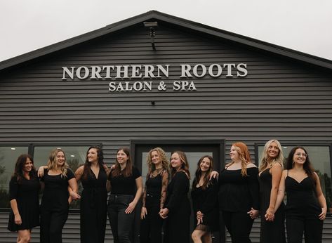 Was honored to do a branding shoot for the new @northernrootssalonandspa !!! If you live locally you need to check them out. It’s a very talented group of ladies!! ❤️ Salon Group Photoshoot Ideas, Salon Pictures, Group Photos, Hair Salon, Spa, Branding, Hair, Photography