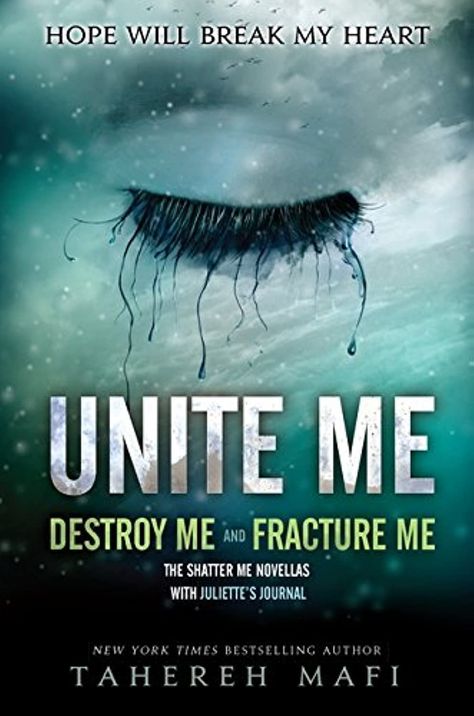 Perfect for fans of Tahereh Mafi's New York Times bestselling Shatter Me trilogy, this book collects her two companion novellas, Fracture Me and Destroy Me, in print for the first time ever. It also features an exclusive look into Juliette's journal and a preview of Ignite Me, the third installment of the series. Destroy Me Book, Ignite Me Book, Fracture Me, Ignite Me, Destroy Me, Tahereh Mafi, Shatter Me, Reading List, Reading Lists