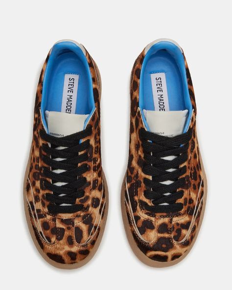 TUX Leopard Low-Top Sneaker | Women's Sneakers – Steve Madden