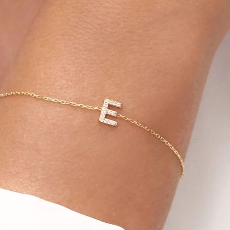 Bracelet Best Friends, Bracelet Couples, Bracelet Initial, Couples Bracelet, Couple Bracelet, Bracelet Couple, Letter Bracelet, Gold Name Necklace, Couple Bracelets