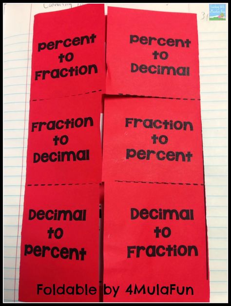 Math Bingo, Converting Fractions, Math Foldables, Geometry High School, Rational Numbers, Math Interactive Notebook, Fractions Decimals, Fractions Worksheets, Pre Algebra