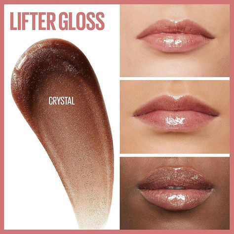 Maybelline Lifter Gloss With Hyaluronic Acid available at 65,000ugx. Shades [Topaz & Crystal]. Call/Whatsapp 0704 261 720 for deliveries. . #beautytrendsuganda #lipgloss #maybelline #liftergloss #glossylips #officemakeup #gloss #monday #topaz #crystal #repost Lipgloss Maybelline, Maybelline Gloss, Maybelline Lifter Gloss, Maybelline Lifter, Lifter Gloss, Office Makeup, Topaz Crystal, Glossy Lips, Call Whatsapp