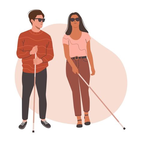 Disabled Illustration, Physical Disabilities, Flat Vector Illustration, Wedding People, Pictures Of People, People Illustration, Cityscape Photos, Flat Vector, Stand Up Comedy