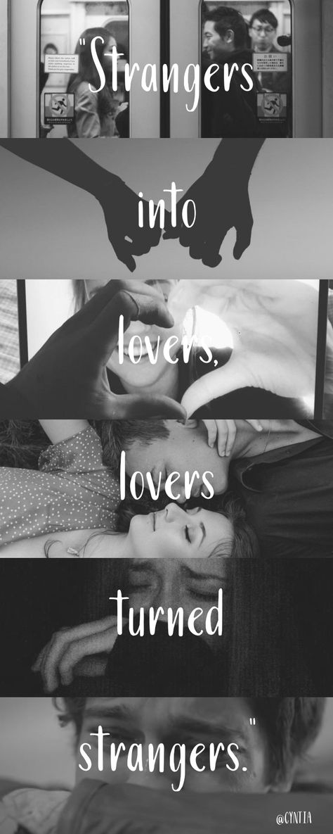 "Strangers into lovers, lovers turned strangers." Lovers To Strangers Art, Lovers To Strangers Quotes, Strangers To Lovers Aesthetic, Stranger To Lovers, Lovers To Strangers, Strangers To Lovers, Stranger Quotes, Book Vibe, Six Word Story