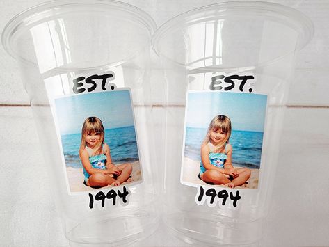 30th Birthday Cups, Face Party Decorations, 29th Birthday Decorations, 30th Birthday Party Themes, 30th Birthday Party Favors, 30th Birthday Themes, 30th Bday Party, 30th Birthday Party Decorations, 30th Birthday Bash