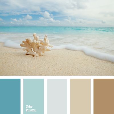 "dusty" brown, almost black, coffee, color of coffee with milk, color of morning sea, color of stone, color of the sky, delicate beige, gray beige, gray-blue, ice cream color, pale blue, sand, shades of beige, shades of sea. Beach Color Palettes, Beach House Colors, Grey Color Palette, Beach Color, Room Color Schemes, Color Balance, Shades Of Beige, Bath Room, Bathroom Colors