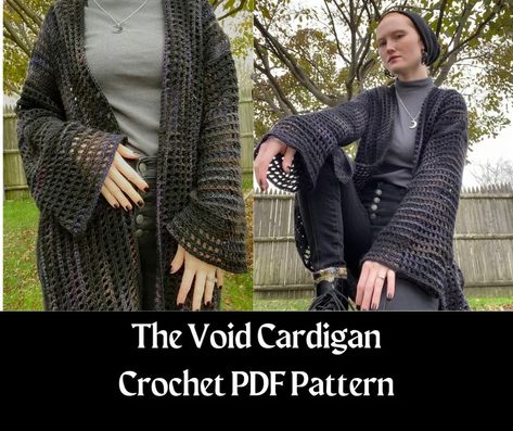 Crochet Coat Free Pattern, Cardigan Diy, Winter Shawls, Coat Crochet, Clothing Crochet, Crochet Cardigan Pattern Free, Crochet Unique, Crochet Cardigans, Gilet Crochet