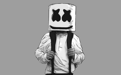 3840x2400 marshmello 4k high resolution wallpaper widescreen Marshmello Wallpaper, Dj Marshmello, Dj, Wallpapers, Music, White, Black