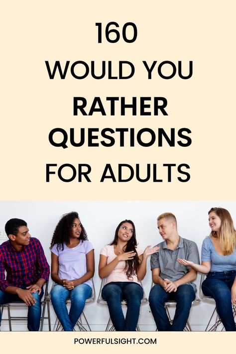 160 Would You Rather Questions For Adults Would You Rather Game, Rather Questions, Elderly Activities, Would You Rather Questions, Healthy Relationship Tips, Couple Questions, Question Of The Day, Would You Rather, Love Languages