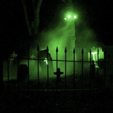 Ghost Aesthetic, Green Theme, Green Light, Ghost, Green