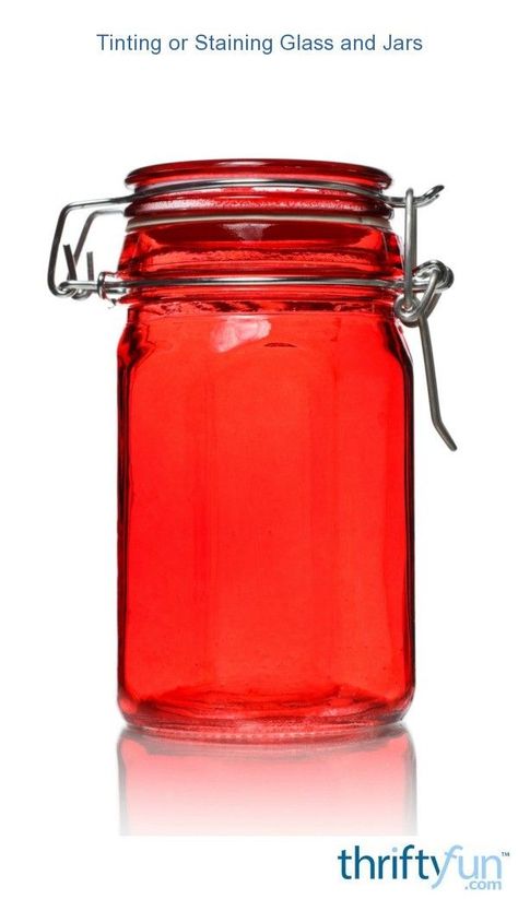 Tinting Mason Jars Diy, Tinting Glass, Jar Magic, Red Mason Jars, Glass Kitchen Canisters, Blue Dinner, Dinner Decor, Pyrex Mixing Bowls, Stained Glass Paint