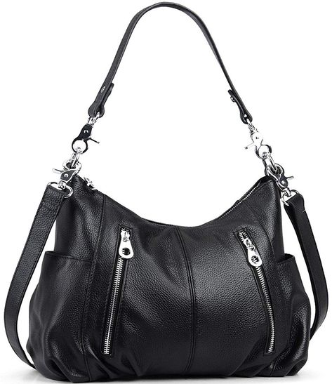 Heshe Womenâ€™s Leather Shoulder Handbags Cross Body Bags Hobo Totes Top Handle Bag Satchel and Purse for Ladies -- Visit the image link more details. (This is an affiliate link) Cross Body Bags, Genuine Leather Purse, Leather Shoulder Handbags, Top Handle Handbags, Burberry Handbags, Satchel Purse, Hobo Handbags, Satchel Handbags, Leather Hobo