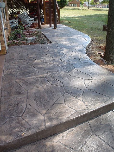 flagstone stamped concrete | Recent Photos The Commons Getty Collection Galleries World Map App ... Concrete Flagstone, Stamped Concrete Patio Designs, Stamped Concrete Patterns, Stamped Concrete Walkway, Stamped Concrete Driveway, Concrete Patio Designs, Concrete Patios, Concrete Walkway, Front Walkway