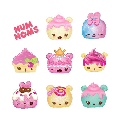 Num Noms, Num Noms Toys, Nom Noms Toys, Cute Dragon Drawing, Hello Kitty Coloring, Animation Art Character Design, Cute Kawaii Drawings, Cute Dragons, Diy Resin Crafts