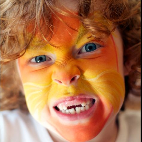 We love "The Lorax" Make Up, Lorax Face Paint, Lorax Makeup, The Lorax, Face Paint, Carnival Face Paint, Carnival, Paint, Makeup