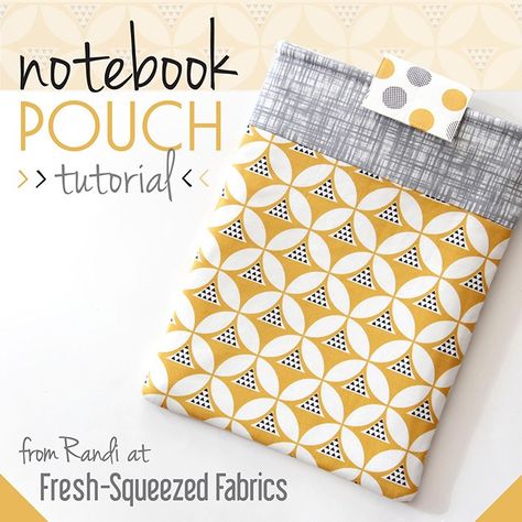 Sewing Classes For Beginners, Notebook Pouch, Pochette Diy, Diy Sy, Notebook Sleeve, Book Pouch, Pouch Tutorial, Sewing Class, Fabric Book