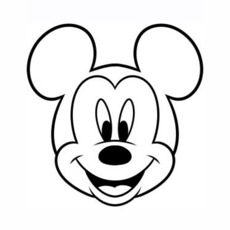 Mickey Mouse Punch, Character Drawing Cartoon, Mickey Mouse Drawing Easy, Mickey Mouse Drawing, Easy Steps To Draw, Simple Cartoon Characters, Miki Mouse, Steps To Draw, Mickey Mouse Sketch