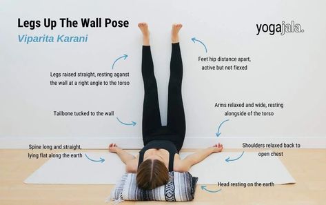 Benefits Of Legs Up The Wall Pose, Wall Legs Up, Legs Against The Wall, Legs Against Wall Pose, Legs Up The Wall Benefits, Poses In Bed, Legs Up The Wall Pose, Viparita Karani, Pose Men