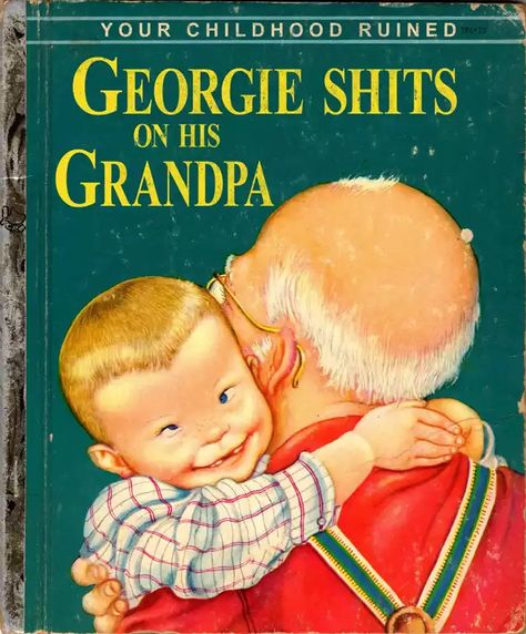 Eloise Wilkin, Book Parody, Childhood Ruined, Bizarre Books, Ladybird Books, Golden Book, Little Golden Books, Vintage Children's Books, Kids' Book