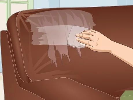 3 Simple Ways to Repair Faux Leather - wikiHow Furniture Repair, Leather Repair, Diy Repair, Leather Furniture, Artificial Leather, Leather Care, Leather Items, Natural Leather, Sewing Hacks