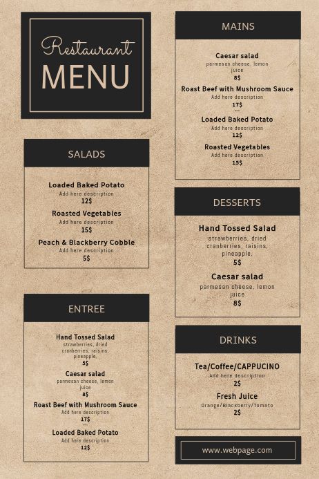 Menu Card Ideas Restaurant, Menu Card Design Restaurant, Menu Aesthetic, Breakfast Menu Design, Free Menu Templates, Hotel Menu, Salad Menu, Menu Design Inspiration, Cafe Menu Design