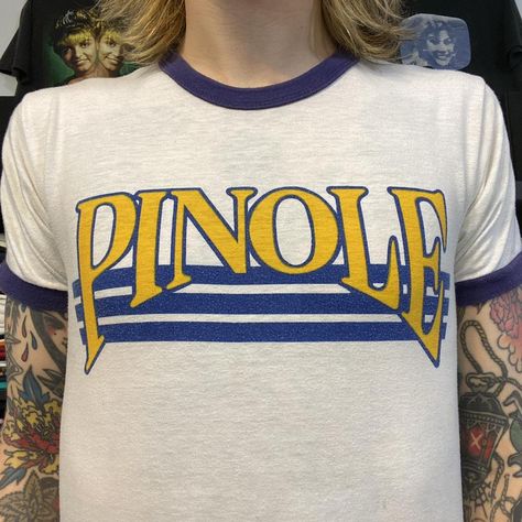 • vintage 80s white CHAMPION x PINOLE graphic print... - Depop 80s Sport, 80s Sports, Brunch Club, 80s Tees, 80s Shirts, Arch Logo, Champion Shirt, Vintage Champion, Sports Brands