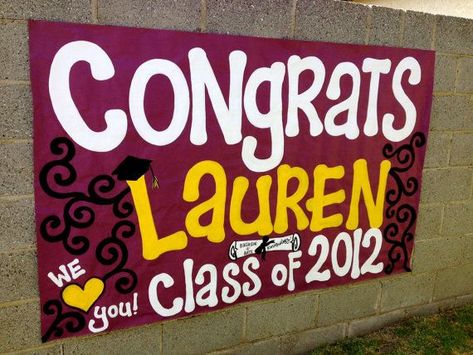 Poster For Graduation Ideas, Graduation Poster Boards, Graduation Poster Ideas, Graduation Posters, Senior Posters, Diy Events, Graduation Poster, Graduation Yard Signs, 8th Grade Graduation