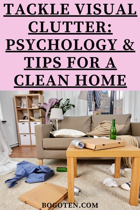 cluttered mess in living room Psychology Tips, Visual Clutter, Serene Home, I Have A Plan, How To Declutter, Clutter Free Home, Clean Home, Mindful Living, Clutter Free