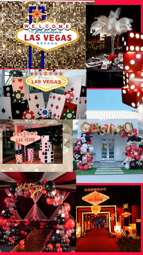 House Of Cards Prom Theme, Prom Vegas Theme, Las Vegas Prom Theme Decoration, Las Vegas Casino Prom Theme, Las Vegas Homecoming Float, Vegas Formal Theme, Vegas Theme Formal, Las Vegas Hoco Theme, Vegas Prom Theme Decoration