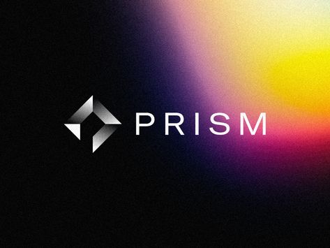 Prism Logo by Ronnie Johnson for GOODFOLKS on Dribbble A Design Logo, Spectrum Logo, Prism Logo, Logo Board, K Logos, Gradient Logo, Logo Design Ideas, Corporate Logo, Painting Art Lesson