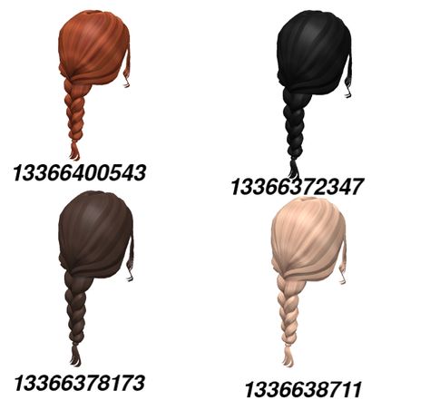 Credits me Bloxburg Brown Braided Hair Codes, Berry Avenue Codes Brown Hair Bun, Roblox Braid Hair Codes, Bloxburg Hair Codes Braids, Bloxburg Hair Codes Black Braids, Brookhaven Outfit Codes Hair Black, Berry Ave Braid Hair Codes, Braid Hair Codes For Berry Ave, Bloxburg Braided Hair Codes